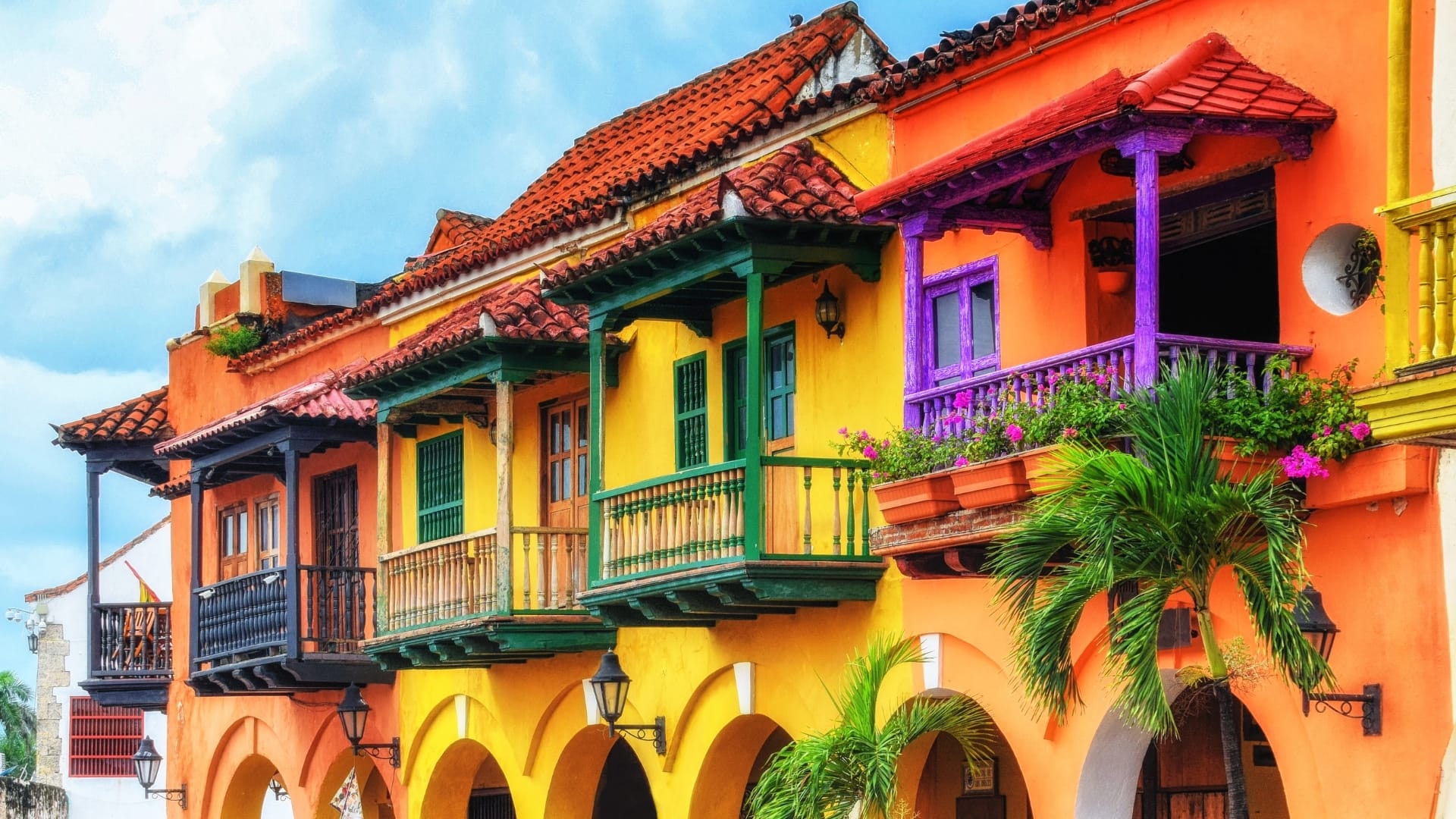 View of Cartagena de Indias, Colombia
