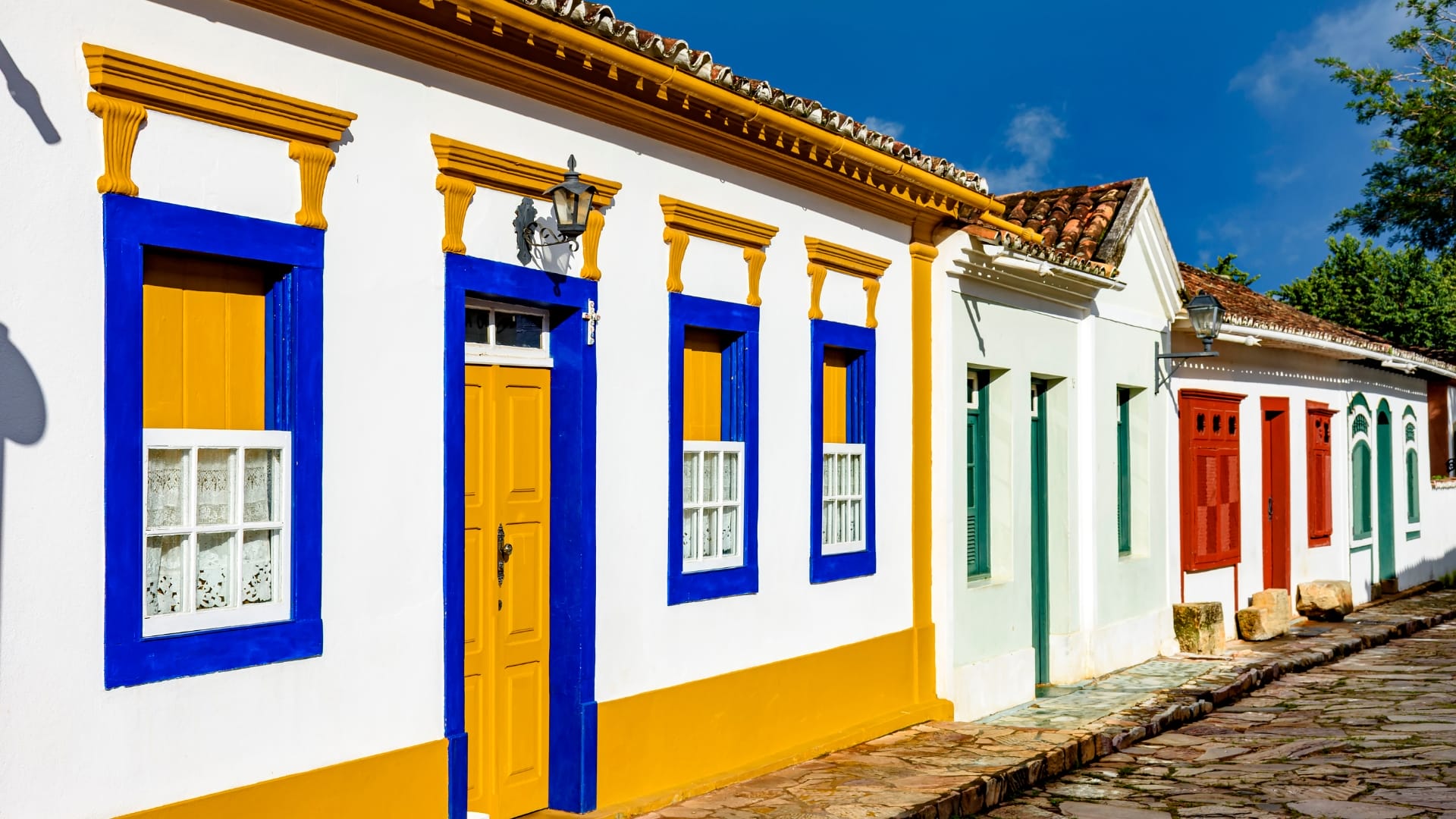 Casas de Tiradentes, Minas Gerais, Brazil